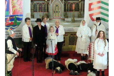 A székelykeveiek betlehemes játéka/Fotó: Kecskés István