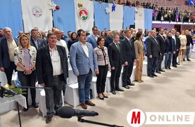 Németh Szilárd látogatása a Vajdasági Bírkózóakadémián