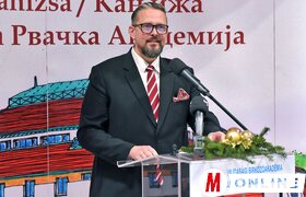 Németh Szilárd látogatása a Vajdasági Bírkózóakadémián