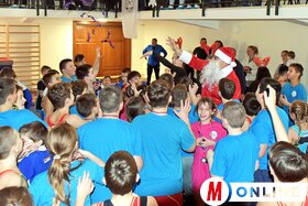 Németh Szilárd látogatása a Vajdasági Bírkózóakadémián