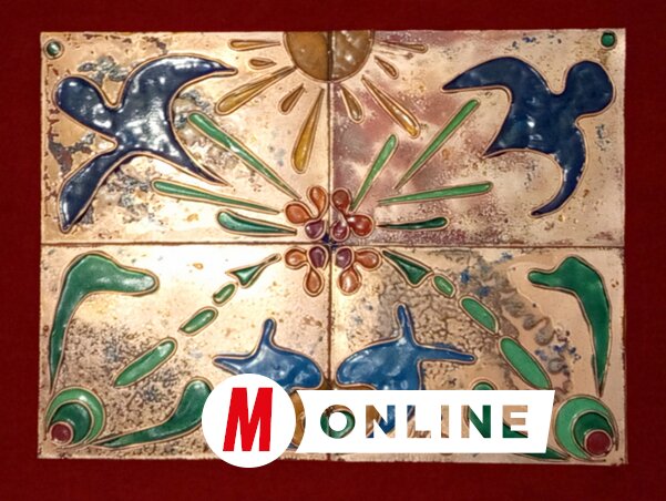 Nagy Amália négyrészes kollázsa (Benedek Miklós felvétele)