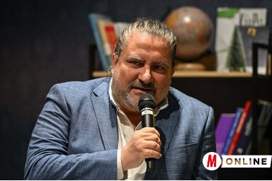 Dr. Nagypál Szabolcs, az MCC Jog és Társadalom Műhelyének vezetője (Molnár Edvárd felvétele)