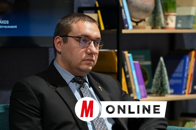 Fenyves Krisztián, az MCC Jog és Társadalom Műhelyének kutatója (Molnár Edvárd felvétele)