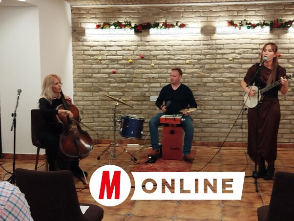 A November Six zenekar fellépése (Molnár Edvárd felvétele)