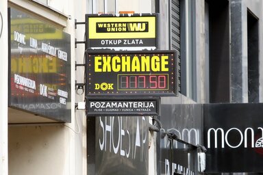 A Szerb Nemzeti Bank közlése szerint a lépés célja a polgárok érdekeinek védelme, valamint a devizapiacon indokolatlan pszichológiai nyomás és pánikkeltés megelőzése (Fotó: Beta)