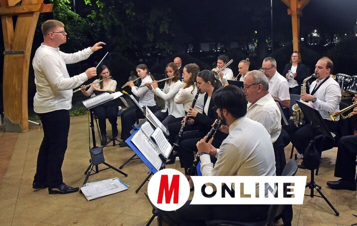 A zenekar szerves részét képezi a városnapi ünnepségsorozatnak is/Gergely Árpád felvétele