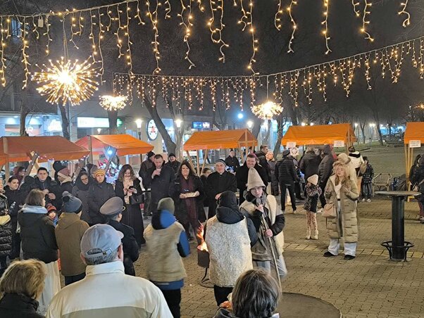 A rendezvényen a Magyar Nemzeti Tanácsot Tóth Ramóna képviselte (Fotó: Nagybecskereki Egyházmegye)