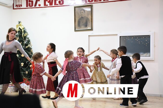 A legkisebbek csoportját Hugyik Karolina vezeti (Fotó: Paraczky László felvétele)