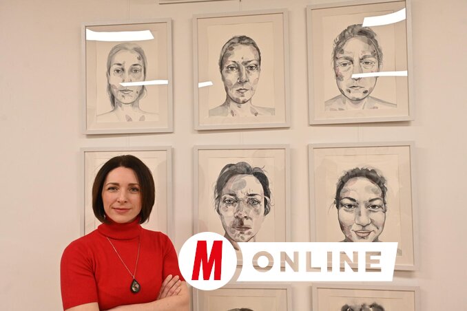 Erős-Bunyik Lili Jó reggelt, szépségem kiállítása (Ótos András felvétele)