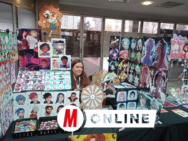 Animefigurák, fantasyfestmények, jelvények és játékkiegészítők kínálata mutatta meg, hogy az alkotók és a rajongók ugyanannak a világnak a részei (Szeli Balázs felvétele)