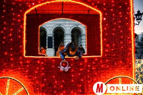 Újév utáni hangulat Újvidék utcáin