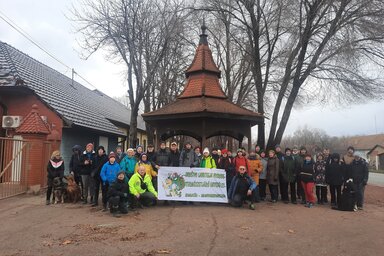 Magyarkanizsáról indultak útnak a túrázók (Fotó: TE)