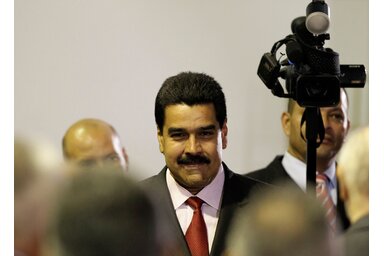 Nicolás Maduro venezuelai elnök (Fotó: Beta)