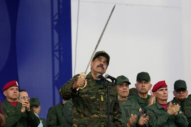 Az orosz külügyminisztérium a Telegram-csatornáján közzétett közleményben sürgette az amerikai vezetéstől Maduro és felesége szabadon bocsátásását (Fotó: Beta/AP)