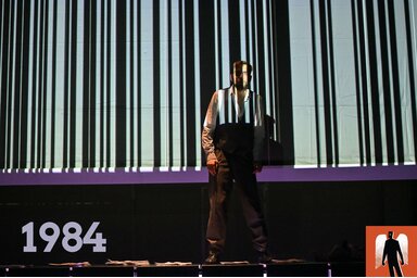 Részlet a szabadkai KDSZ 1984 című előadásából/Fotó: Molnár Edvárd