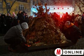 Tölgyfaágégetés Szabadkán