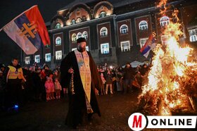 Tölgyfaágégetés Szabadkán