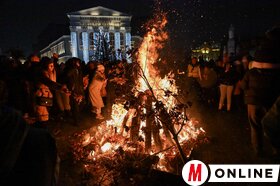 Tölgyfaágégetés Szabadkán