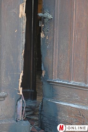 Mária Neve templom gyújtogatás