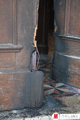 Mária Neve templom gyújtogatás