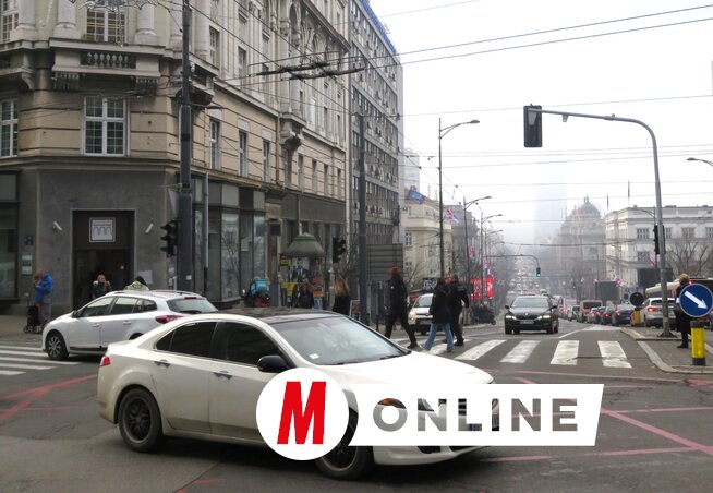 A Milan király utca és a Miloš kenéz utca kereszteződése (Miklós Hajnalka felvétele)