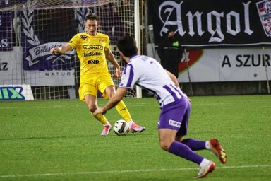 Személyes archívum - Rácz László az Újpest elleni bajnokin