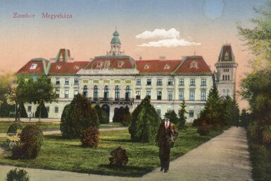 Zombor vármegyeháza (Mák Ferenc archívumából)