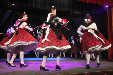 Veličanstvena predstava folklorne grupe iz Kupusine (fotografija Janoša Baršonja)