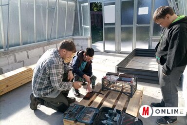 Szeretnék beüzemelni az üvegházat (Fotó: Lakatos János felvétele)