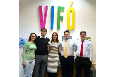 Az új elnökség tagjai/Fotó: VIFÓ Facebook-oldala