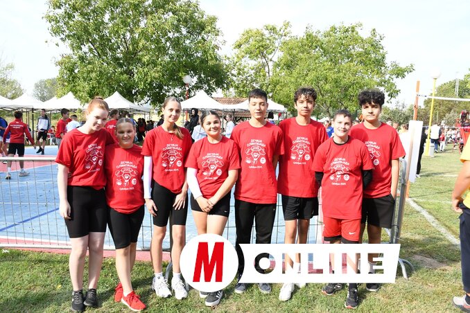 A Jovan Jovanović Zmaj Általános Iskola diákjai 2025-ben 28 érmet szereztek a Diákolimpia versenyszámaiban (Fotó: Paraczky László)