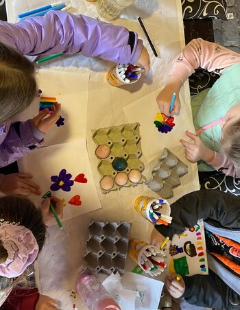 A tojásfestéssel indít majd idén is az egyesület