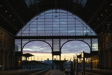 A Keleti pályaudvar (Fotó: MTI)