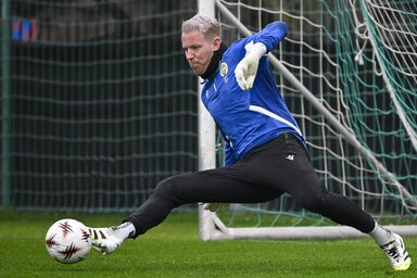 MTI felvétele - Gróf Dávidra komoly feladat vár a Panathinaikosz ellen