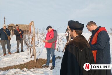 Venyigeszentelő Bácskossuthfalván, a Fábrik-tanyán (Fotó: Kazinczy Paszterkó Diana felvétele)