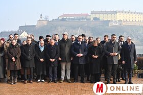 A razzia áldozataira emlékeztek Újvidéken