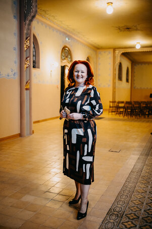 Illés Hajnalka (Fotó: Szabadkai Zsinagóga Alapítvány)