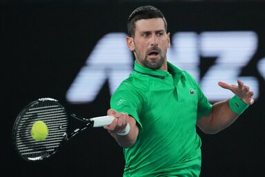 Beta/AP - Novak Đoković már negyeddöntős Melbourne-ben