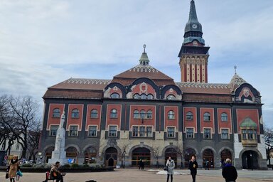 A szabadkai Városháza az egész régió kiemelkedő kulturális és történelmi jelképe / Fotó: Bartus Bella