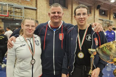 A magyarkanizsai különítmény Budapesten (facebook.com/birkozoegyesulet.potisjekanizsa felvétele)