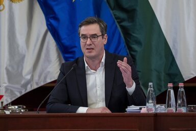 MTI/Karácsony Gergely a fővárosi közgyűlés ülésén