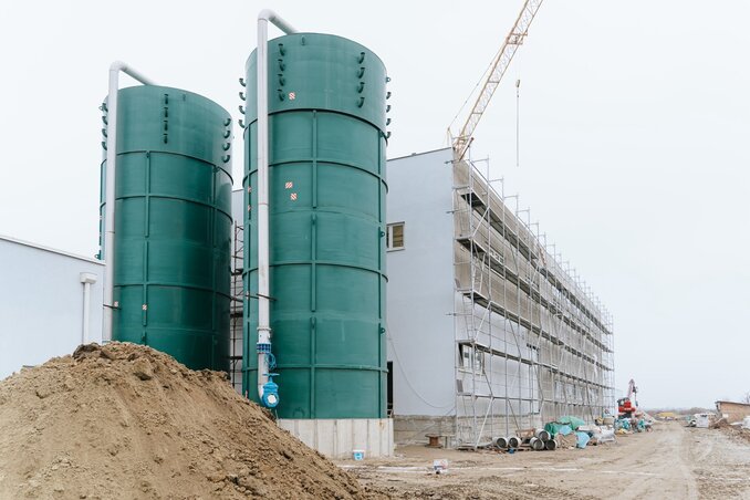 A vízgyárat tartományi forrásokból építették: az idén a berendezéseket szerelik fel (Fotó: Temerini önkormányzat)