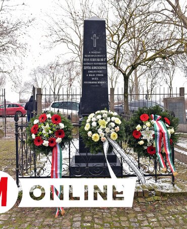 Az 1893-ban felállított obeliszk a mai napig őrzi az elesettek emlékét (Fotó: Gergely Árpád felvétele)