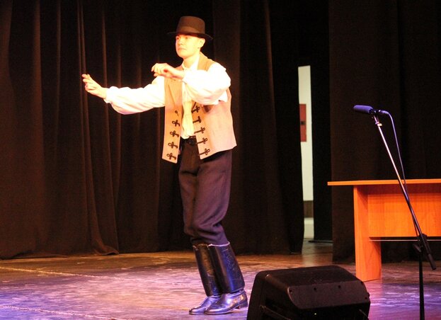 Csajkás Tibor szólótáncos