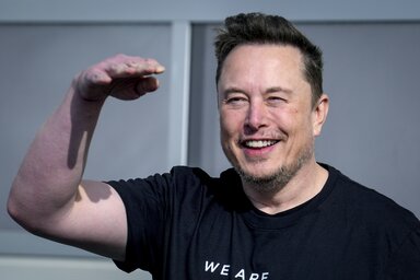 Elon Musk (Fotó: Beta/AP)