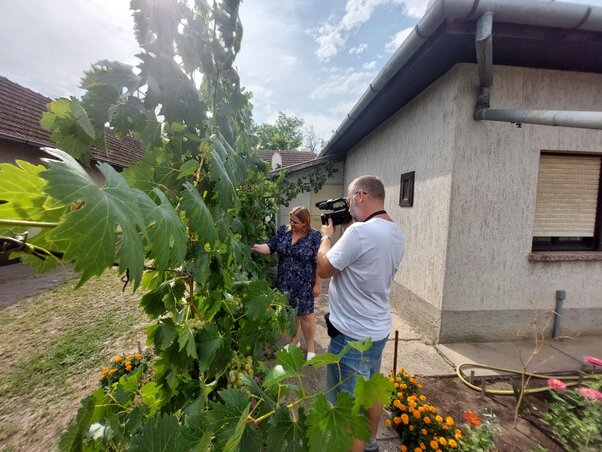 A forgatáson az interjúalanyok számos emléket felidéztek/Fotó: Soós Georgina