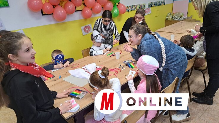 A leendő elsősök egy közös foglalkozáson vettek részt a tanítókkal és az alsósokkal (Fotó: Kancsár Izabella)