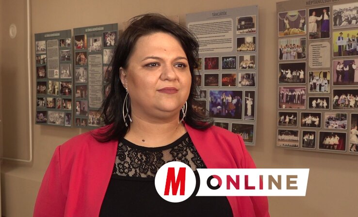 Tóth Ramóna, az Egység Művelődési Egyesület elnöke (Fotó: Vidács Hajnalka)