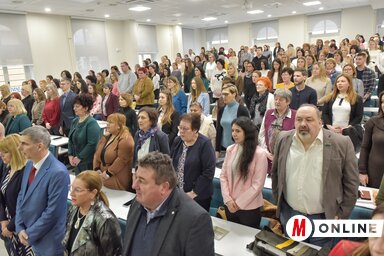 Az eseményen mintegy 250 pedagógus vett részt Vajdaság egész területéről (Fotó: Gergely Árpád)