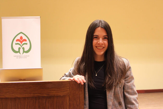 Dupák Evelin úgy véli, helyes táplálkozással igenis sokat tehetünk az egészségünk megőrzéséért (Fotó: Dupák Evelin archív felvétele)